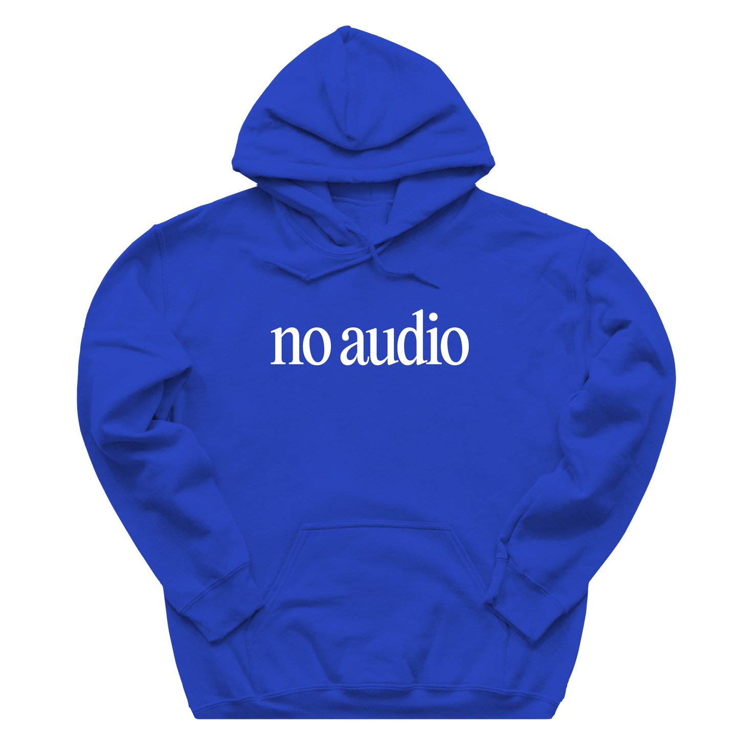 no audio hoodie