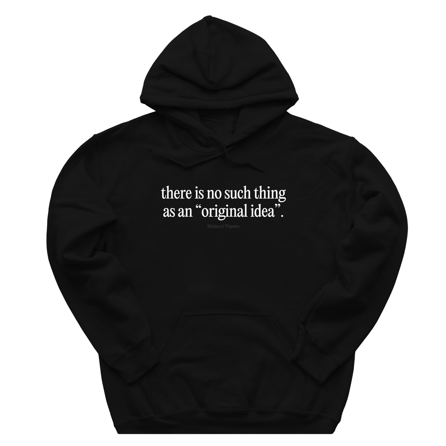 "original idea" hoodie