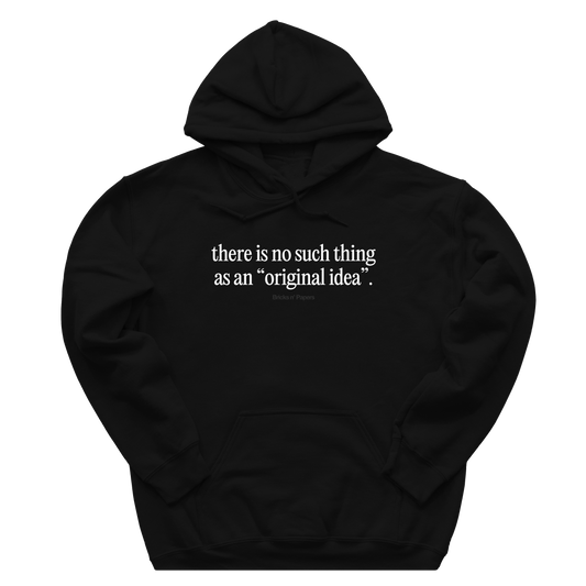 "original idea" hoodie