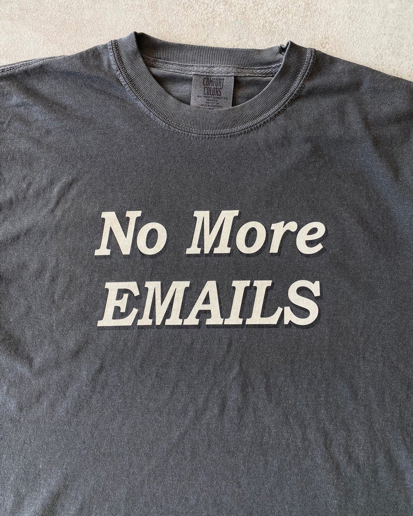 No more emails